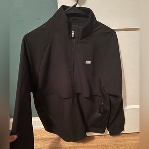 FIGS Sydney scrub jacket. Black size medium